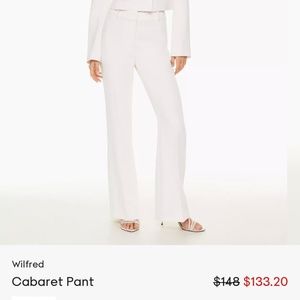 NWT ARITZIA WILFRED CABARET PANTS